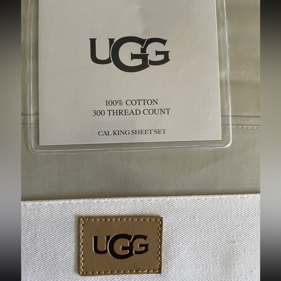 UGG Bedding Nwt 3 Cal King Ugg 100 Cotton Sheet Set 2 Pillow Cases 300 Thread Count Poshmark